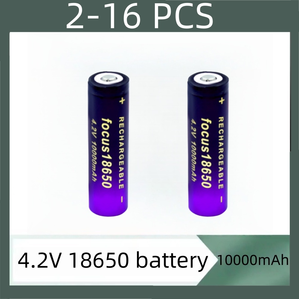 Vape Battery 18650 - แบตเตอรี่ลิเธียมไอออน 18650 4.2V 10000mAh GTL ชาร์จได้