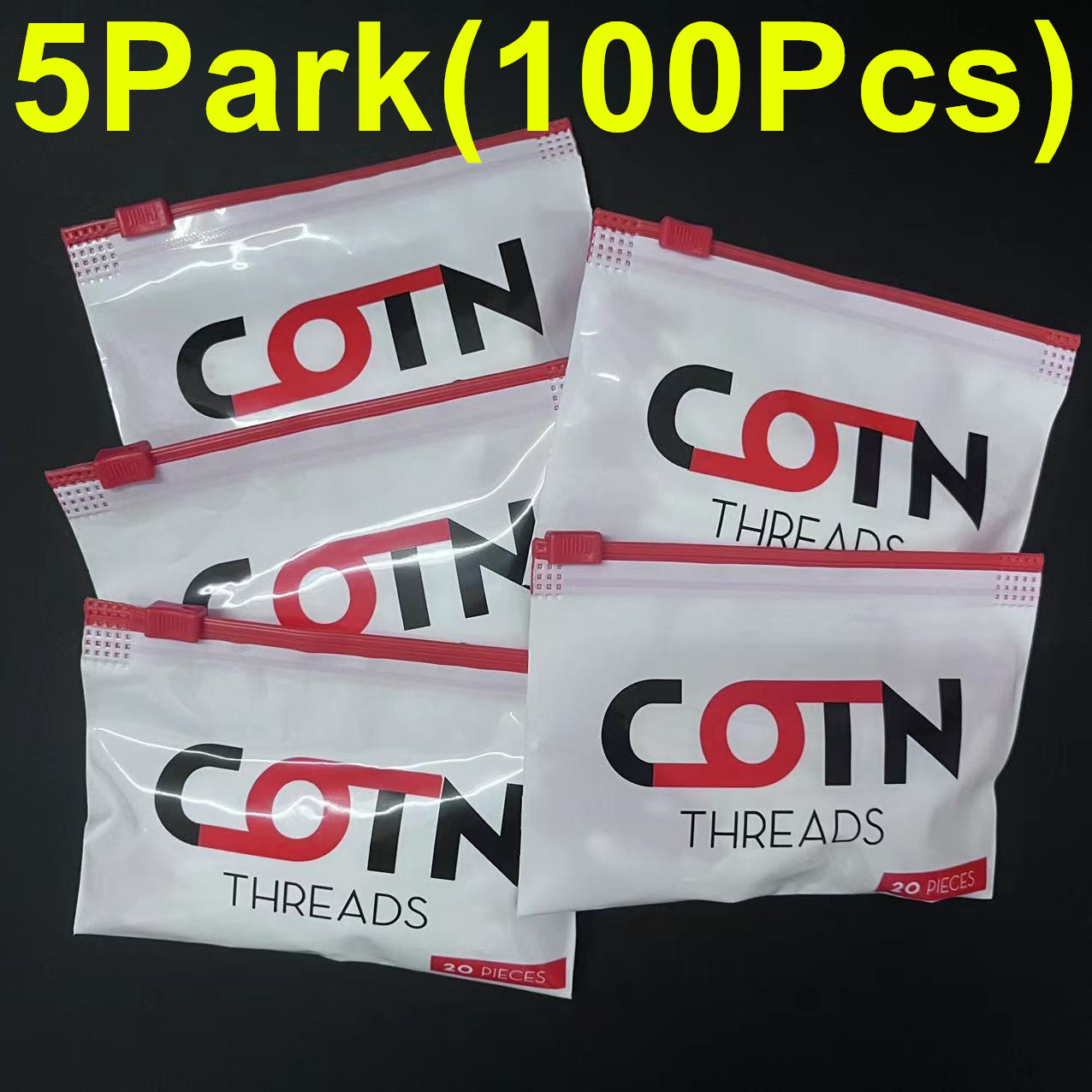 Cotton Wick Organic - 100PCS/60PCS/20PCS Cotn Wick ผ้าฝ้ายที่สร้างไว้ล่วงหน้าเบคอนตาข่ายด้าย Zeus X