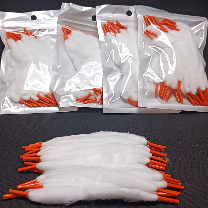 Vape Coil Replacement - ไส้คอตตอนแบบ DIY สำหรับเปลี่ยน ไส้คอตตอนออร์แกนิค สำหรับหัวคอยล์ขนาด 3.0