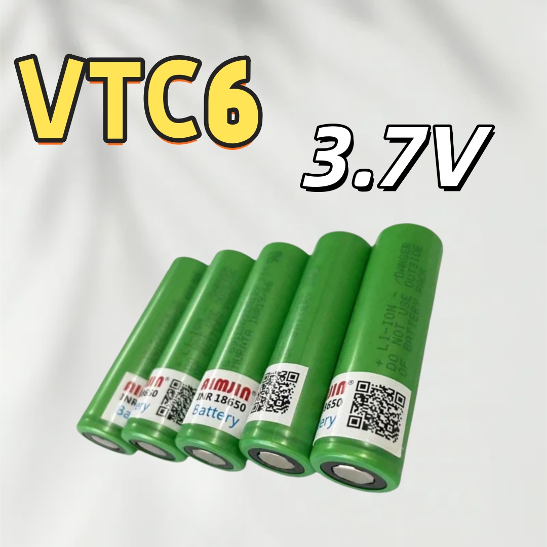 Vape Battery 18650 - VTC6 18650 แบตเตอรี่ 3000mAh 3.7V 30A
