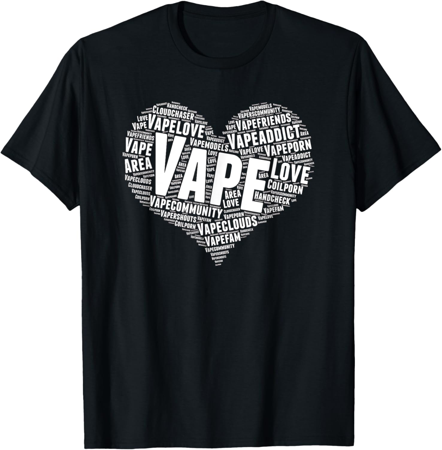 Vaping Shop - เสื้อยืดลายกราฟิกคำศัพท์เกี่ยวกับการสูบบุหรี่ไฟฟ้าสำหรับผู้ชาย ผ้าฝ้าย แฟชั่นสตรีทแวร์ เสื้อยืดโอเวอร์ไซส์