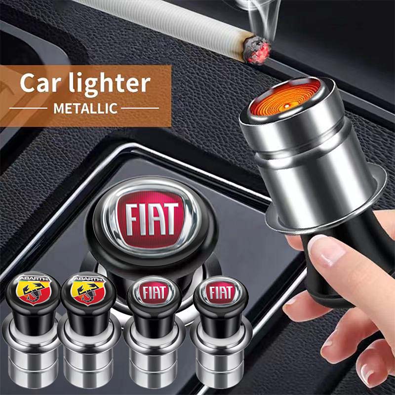 Accessories Experts Vape - รถWindproofอิเล็กทรอนิกส์ไฟแช็กซ็อกเก็ตอุปกรณ์เสริมสําหรับFiat 695 595 Abarth 500x Competizione