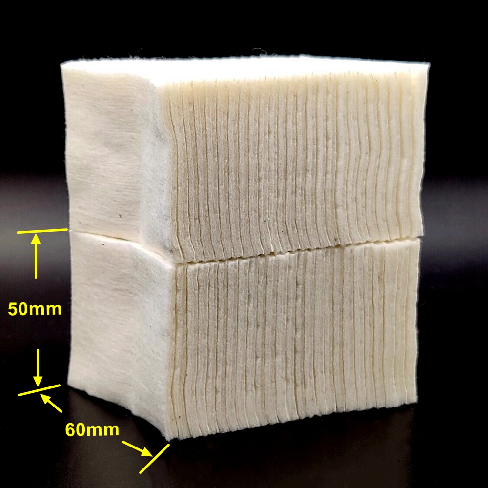 Cotton Wick Organic - ผ้าฝ้ายออร์แกนิค 100% ขนาด 50x60 มม. 300/100/50