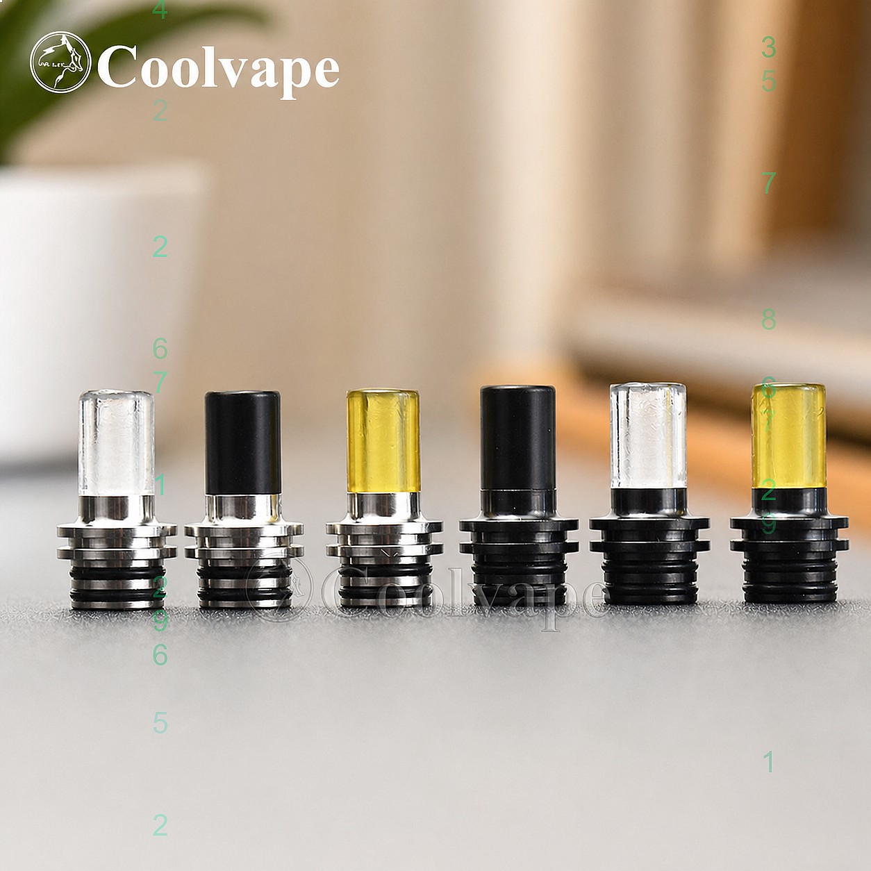 510 MTL Drip Tip ปากเป่าทนความ - Vape Accessory บทวิจารณ์และราคา