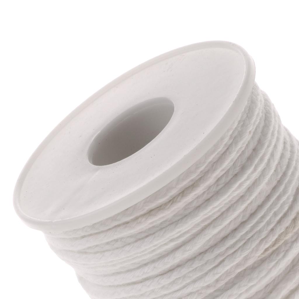 อุปกรณ์ทำเทียน ไส้เทียนฝ้ายออร - Cotton Wick Organic บทวิจารณ์และราคา