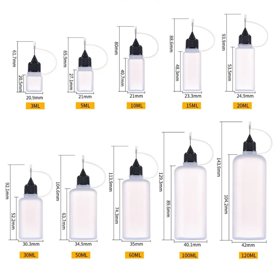 5-10pcs 5 ml-120 ml ขวดพลาสติก - Squonk Bottle Silicone บทวิจารณ์และราคา