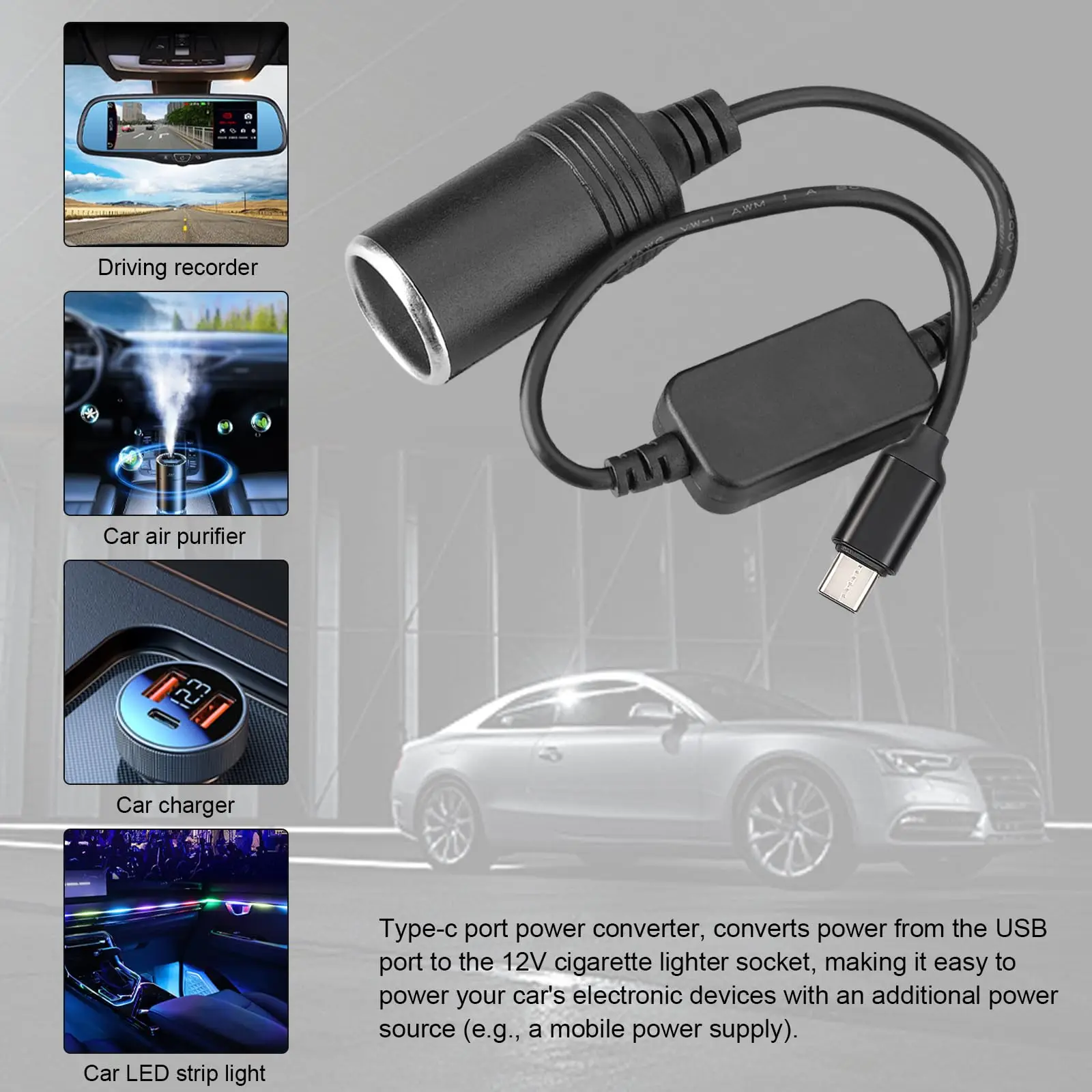 5V ถึง 12V ซ็อกเก็ตที่จุดบุหรี - Accessories Experts Vape บทวิจารณ์และราคา