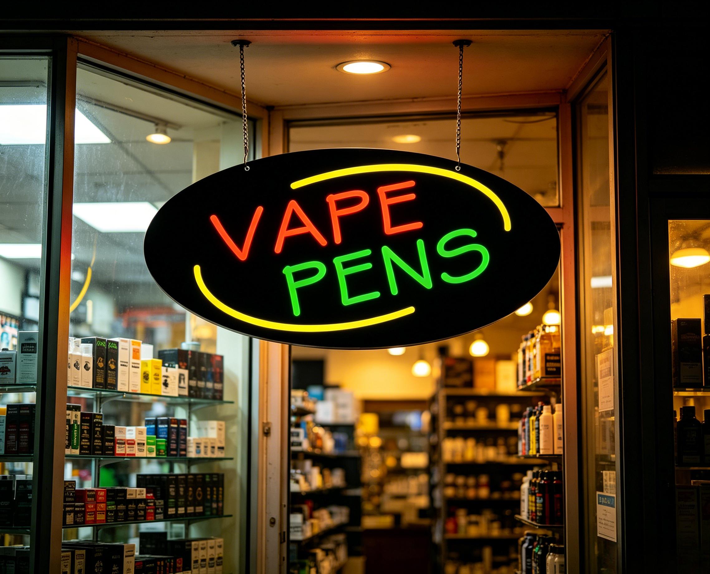 ป้ายไฟนีออนรูปปากกาสำหรับร้านข - Vaping Store บทวิจารณ์และราคา