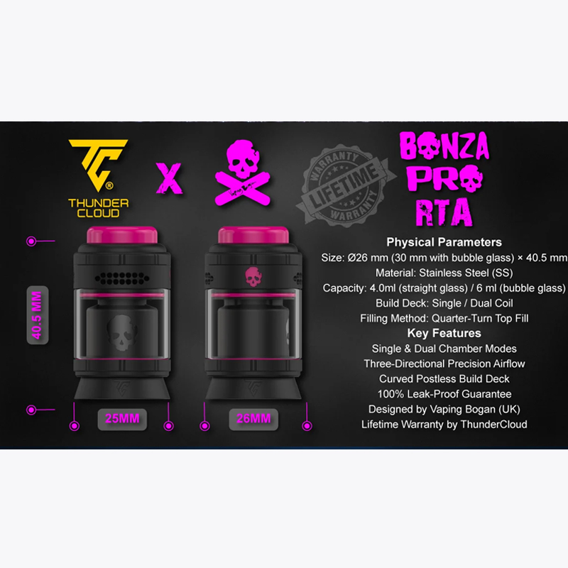 ThunderCloud X Vaping Bogan Bo - Vape Coil Replacement บทวิจารณ์และราคา
