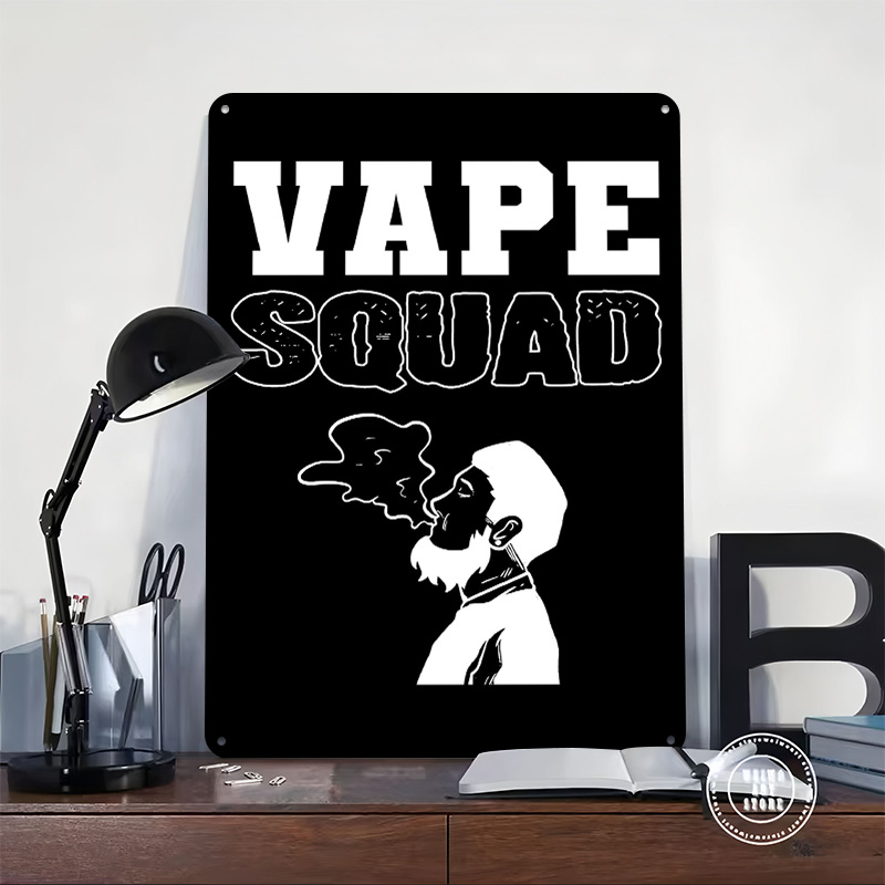 ป้ายโลหะวินเทจแบบกำหนดเองได้สำ - Vaping Store บทวิจารณ์และราคา