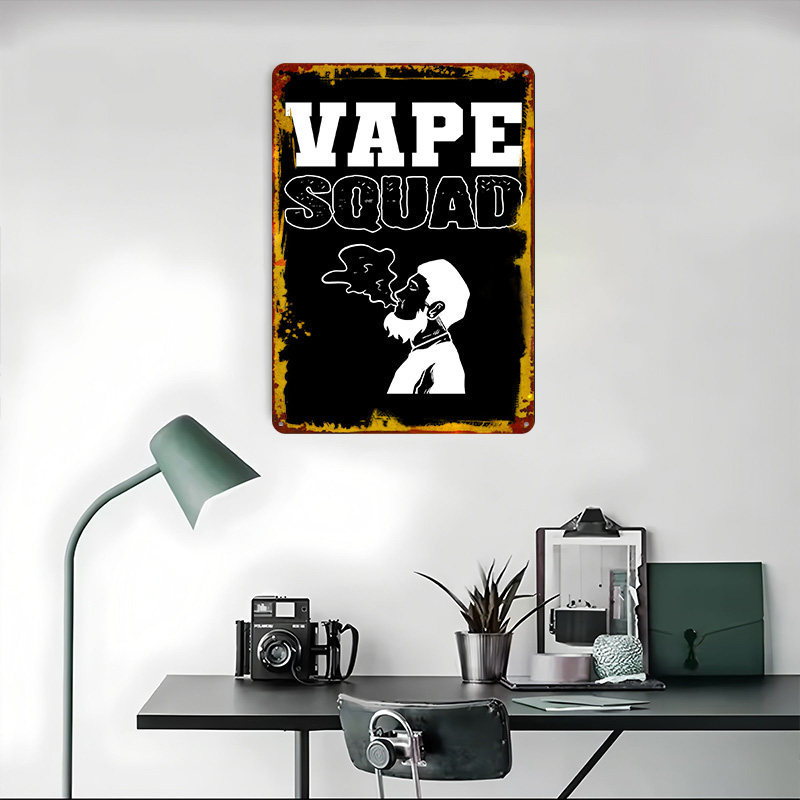 ป้ายโลหะวินเทจแบบกำหนดเองได้สำ - Vaping Store บทวิจารณ์และราคา