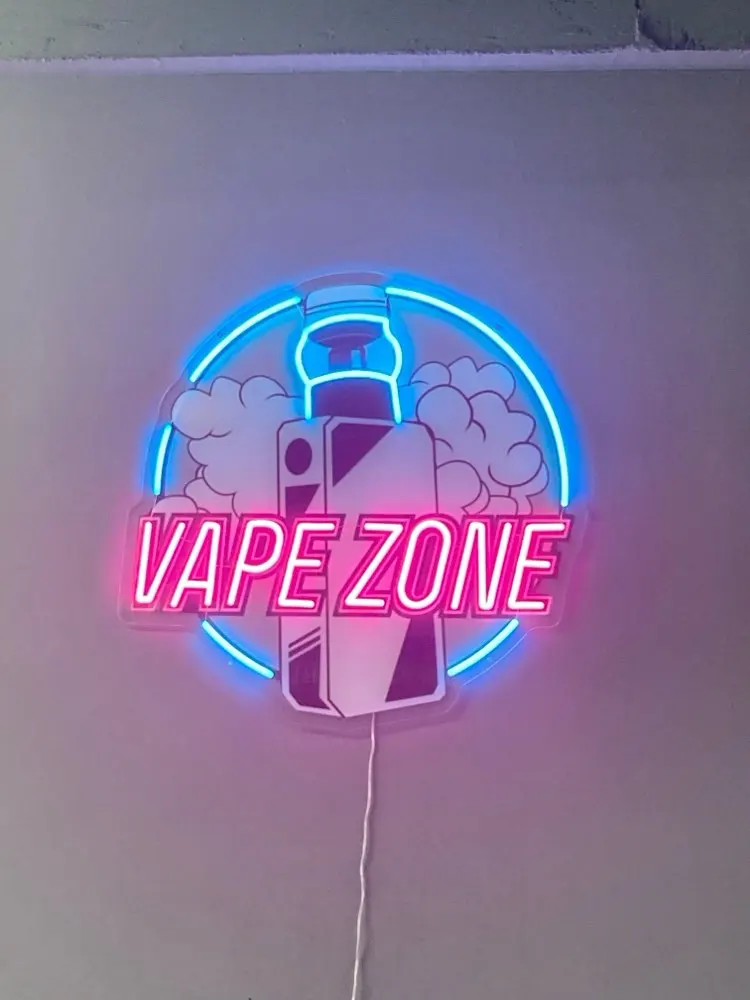 ป้ายไฟนีออนรูปบุหรี่ไฟฟ้า, ป้า - Vaping Store บทวิจารณ์และราคา