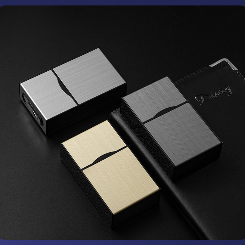2 In 1 20 กรณีบุหรี่ไฟแช็ก USB - Accessories Experts Vape บทวิจารณ์และราคา