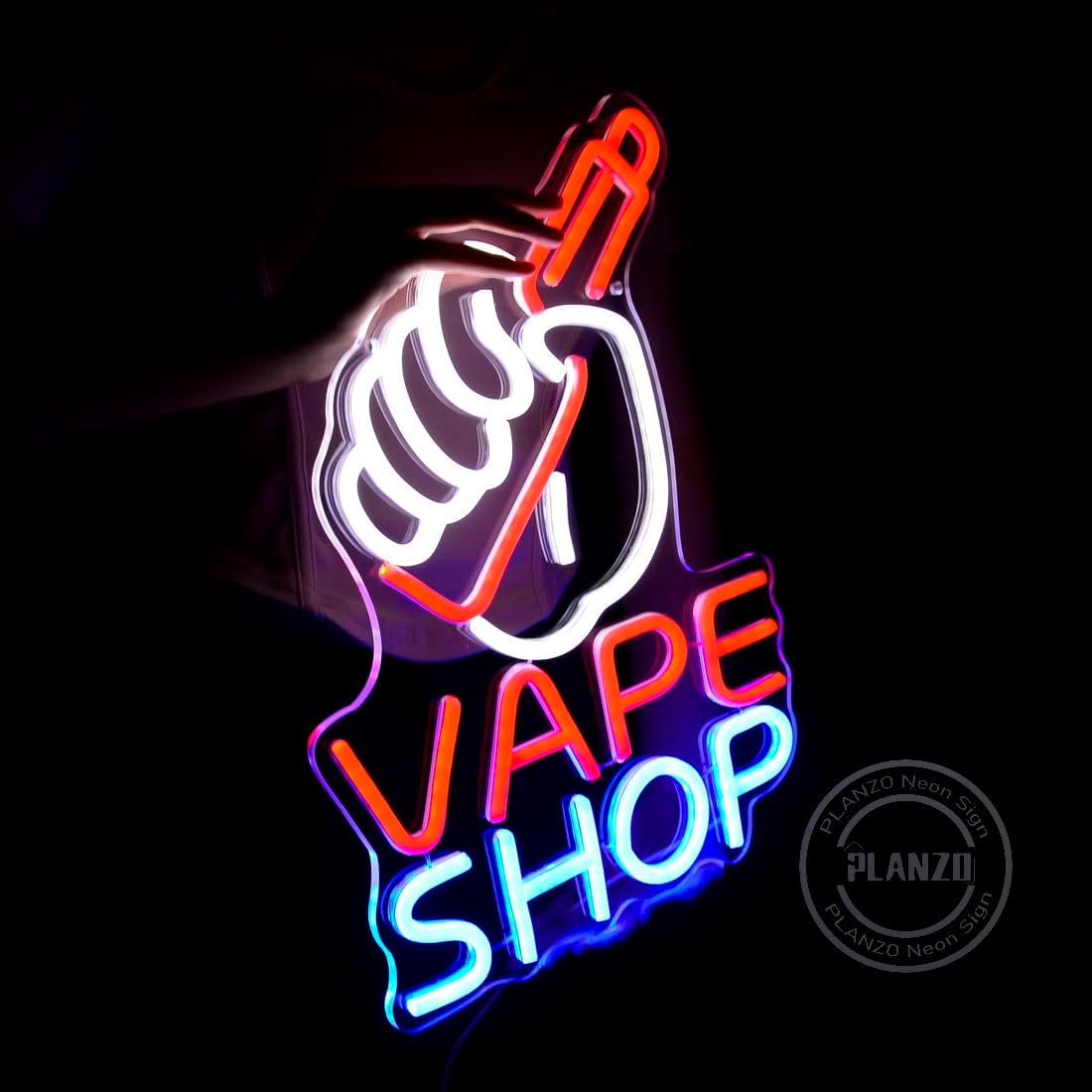 ป้ายไฟนีออนร้าน VAPE สำหรับร้า - Vaping Store บทวิจารณ์และราคา