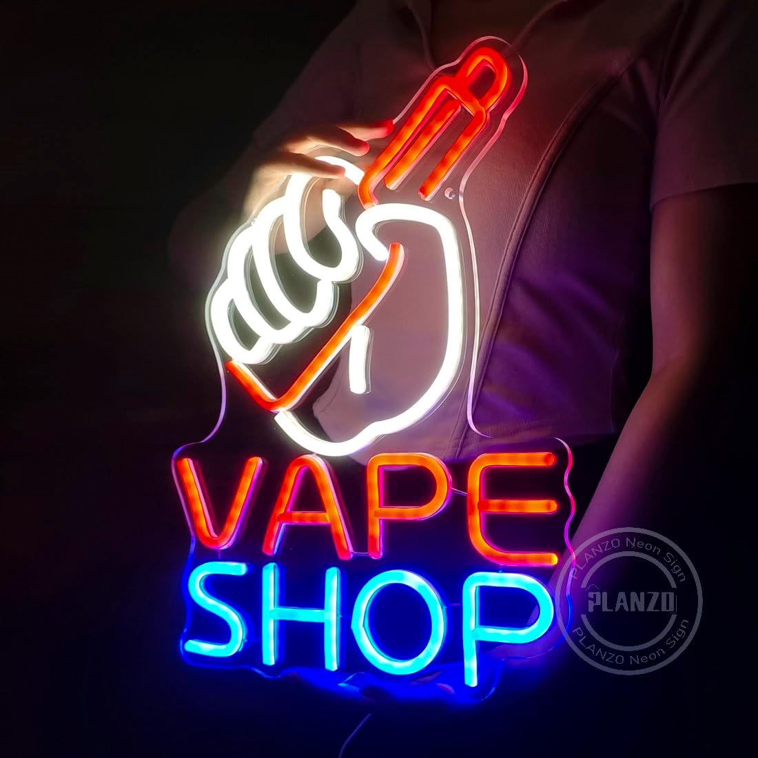 ป้ายไฟนีออนร้าน VAPE สำหรับร้า - Vaping Store บทวิจารณ์และราคา