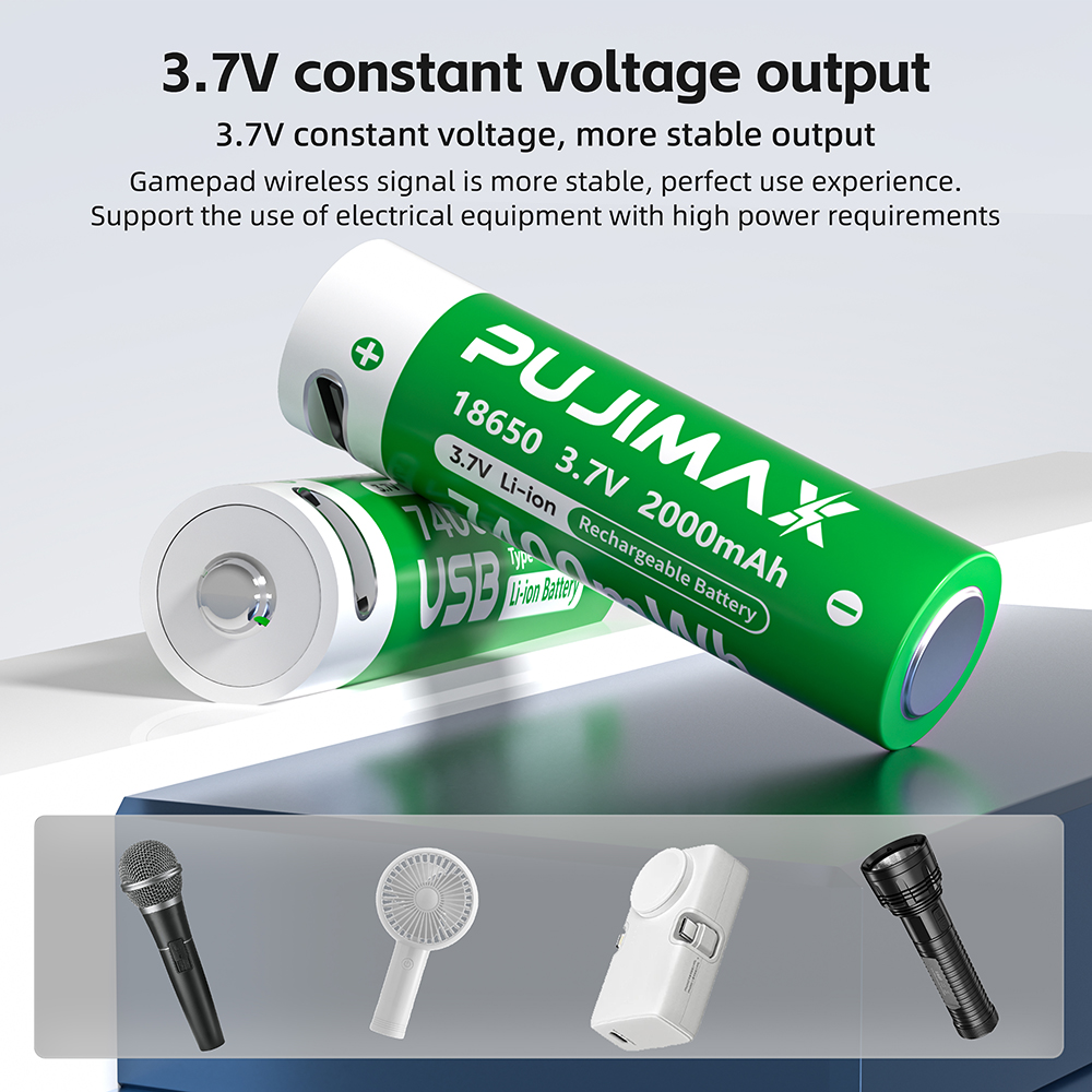 แบตเตอรี่ PUJIMAX 1-24 ก้อน 18 - Vape Battery 18650 บทวิจารณ์และราคา
