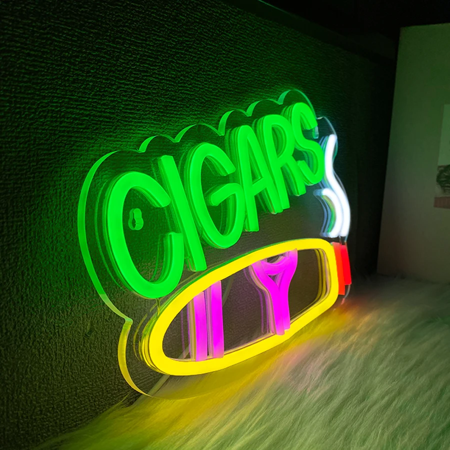 ป้ายไฟ LED USB สว่างสดใสสำหรับ - Vaping Shop บทวิจารณ์และราคา