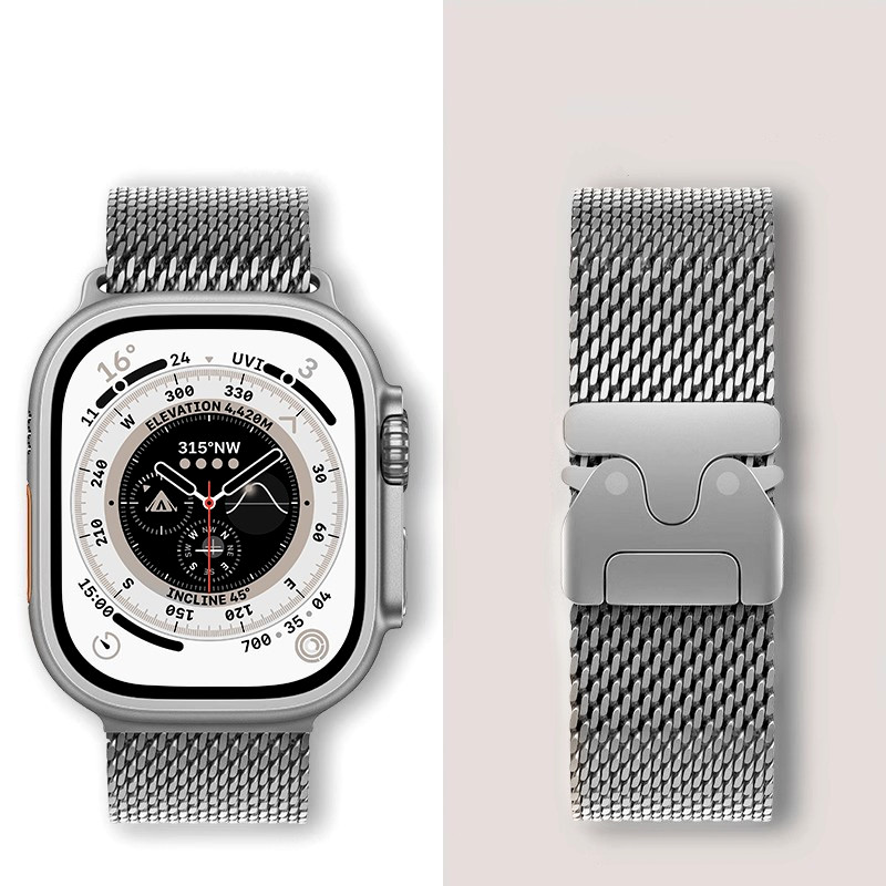 Milanese Loop Band สําหรับ App - Mesh Coil Strip บทวิจารณ์และราคา
